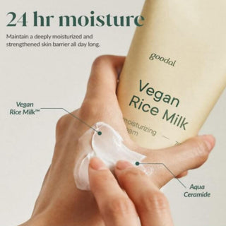 Goodal Vegan Rice Milk Moisturizing Cream 70ml - Goodal | Kiokii and...