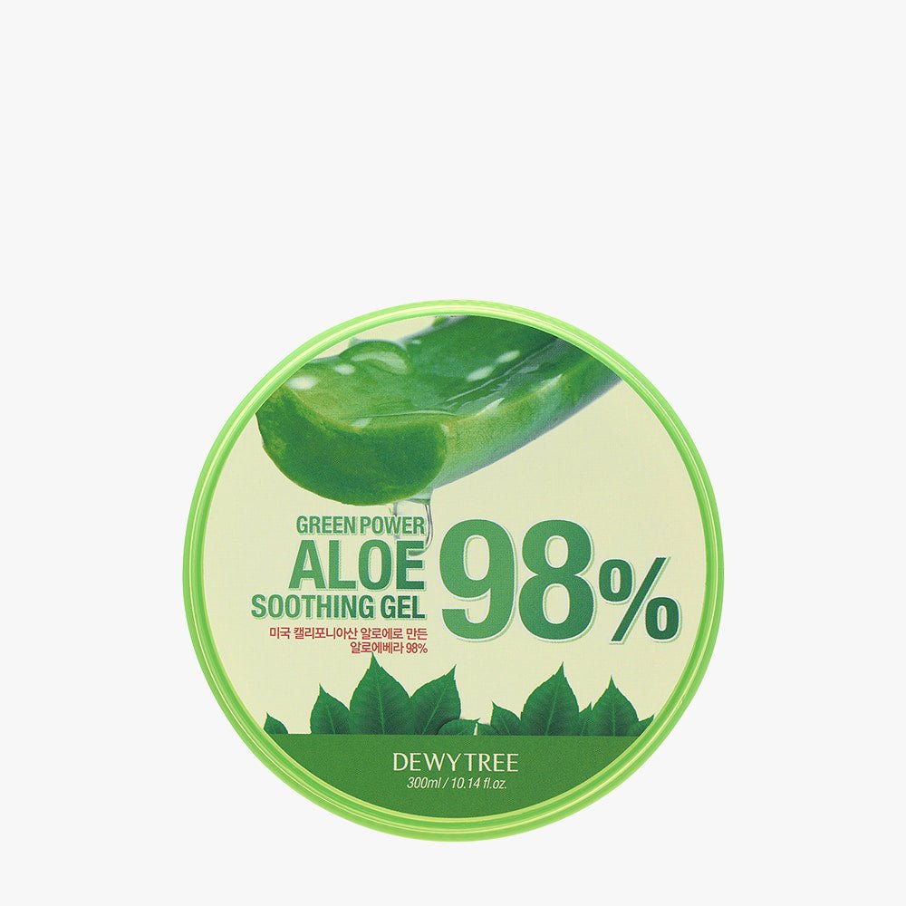 Green Power 98% Aloe Soothing Gel 300ml - Dewytree | Kiokii and...