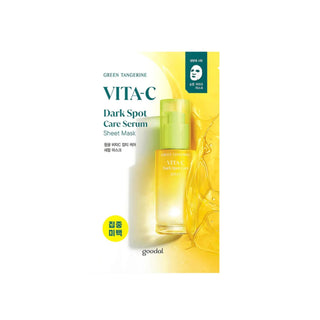 Green Tangerine Vita C Dark Spot Care Serum Mask (5) - Goodal | Kiokii and...