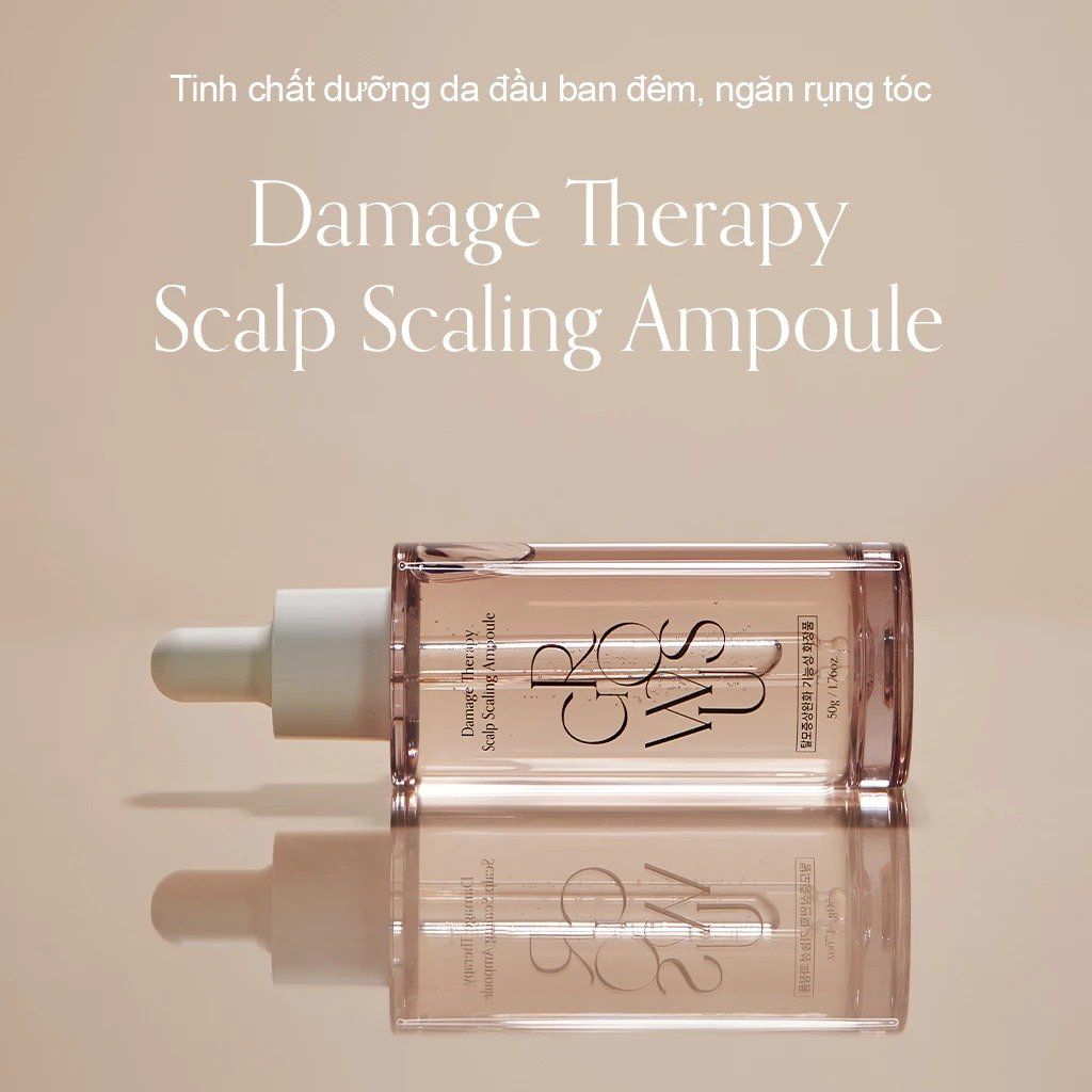 Growus Damage Therapy Scalp Scaling Ampoule 50ml by GROWUS – Hair Oil & Serum