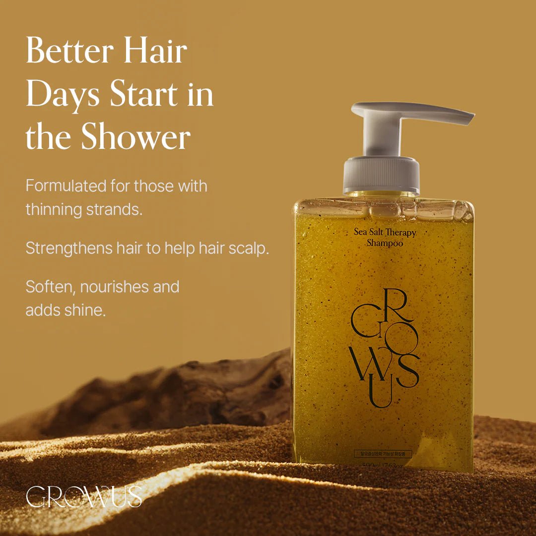 Growus Sea Salt Therapy Shampoo 500ml by GROWUS – Shampoo