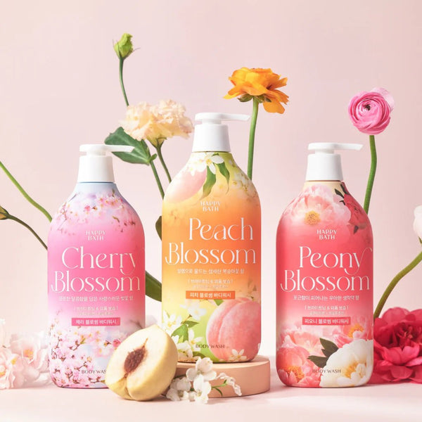 Happy Bath Body Wash 900g (3 Types) – Kiokii