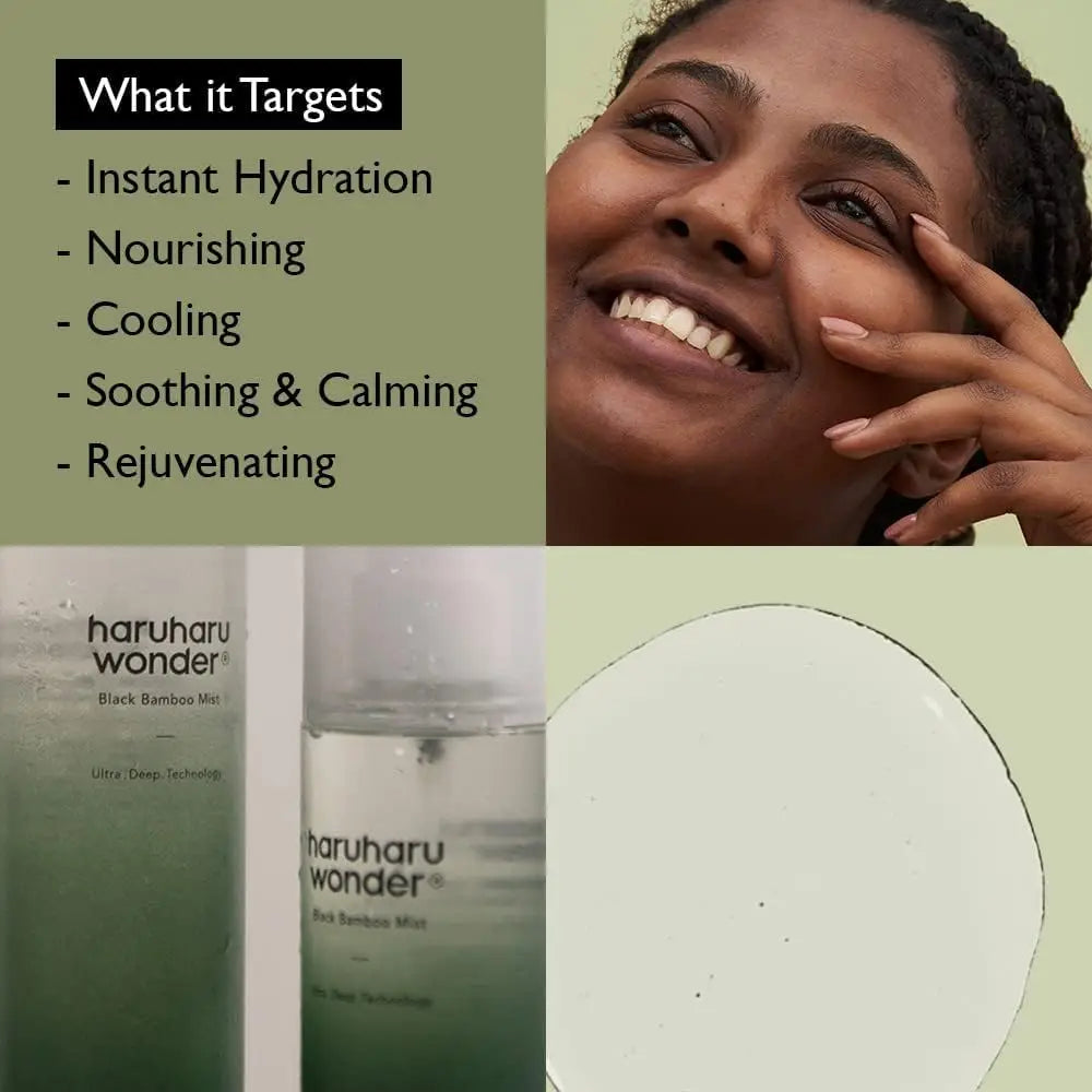 Haruharu Wonder Black Bamboo Mist 150ml by haruharu wonder – Facial Spray