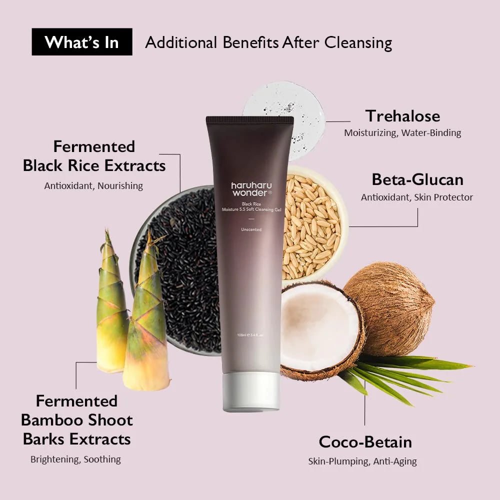 Haruharu Wonder Black Rice AM Duo – Cleanse & Protect by haruharu wonder – Bundle