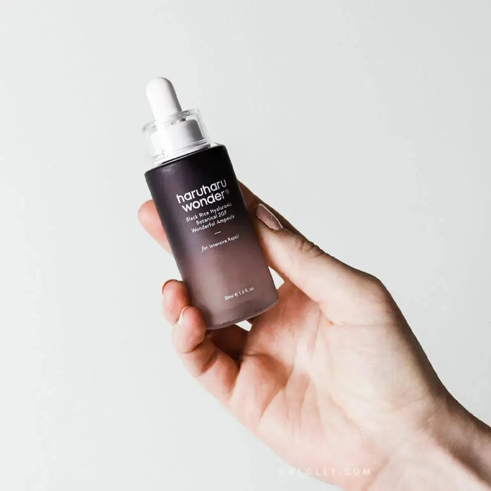 Haruharu Wonder Black Rice Hyaluronic Botanical 2GF Wonderful Ampoule 30ml by haruharu wonder – Serum & Ampoule