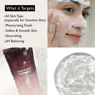 Haruharu Wonder Black Rice Triple AHA Gentle Cleansing Gel 100ml by haruharu wonder – Facial Cleanser photo