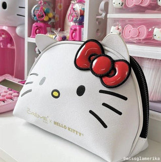 Hello Kitty Makeup Bag Red Ribbon - The Creme Shop | Kiokii and...