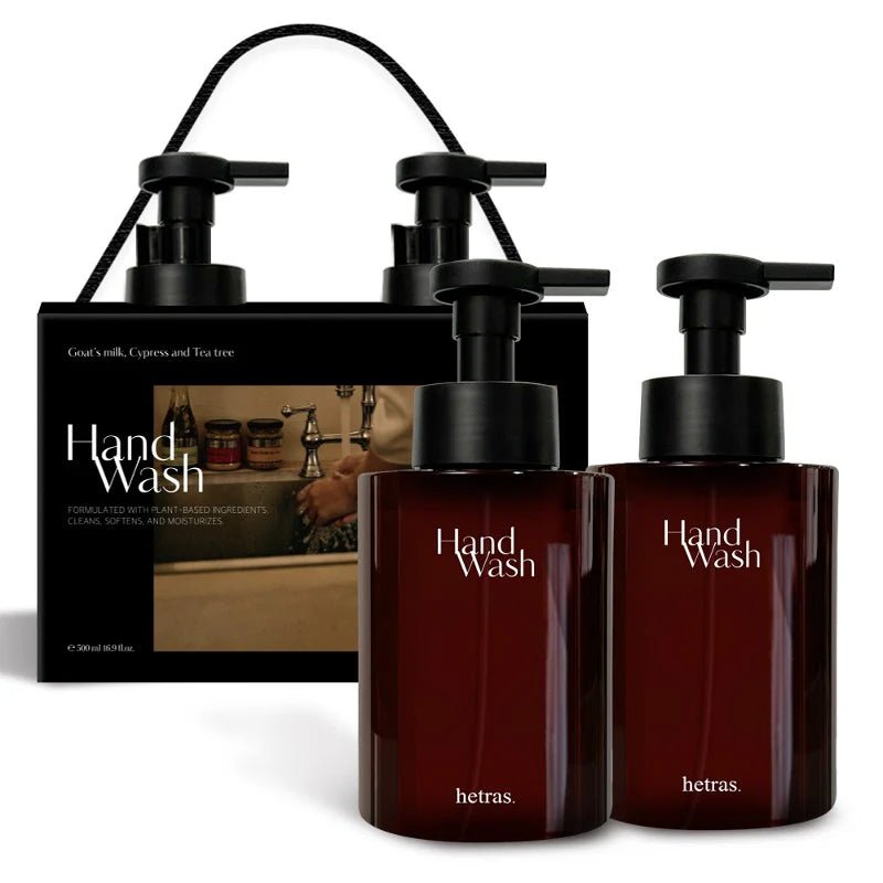 Hetras Perfumed Bubble Hand Wash 515ml x 2 (2 Scents) by Hetras – Hand Wash