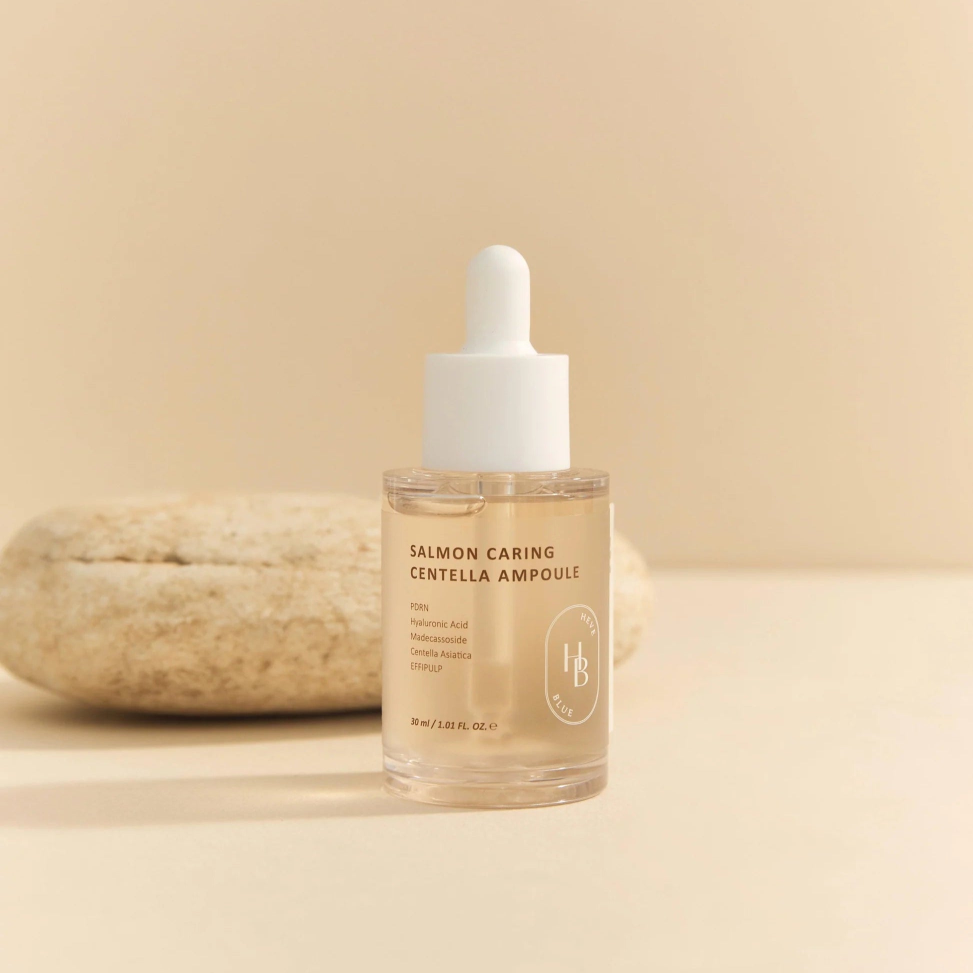 HEVEBLUE Salmon Caring Centella Ampoule 30ml by HEVEBLUE – Serum & Ampoule