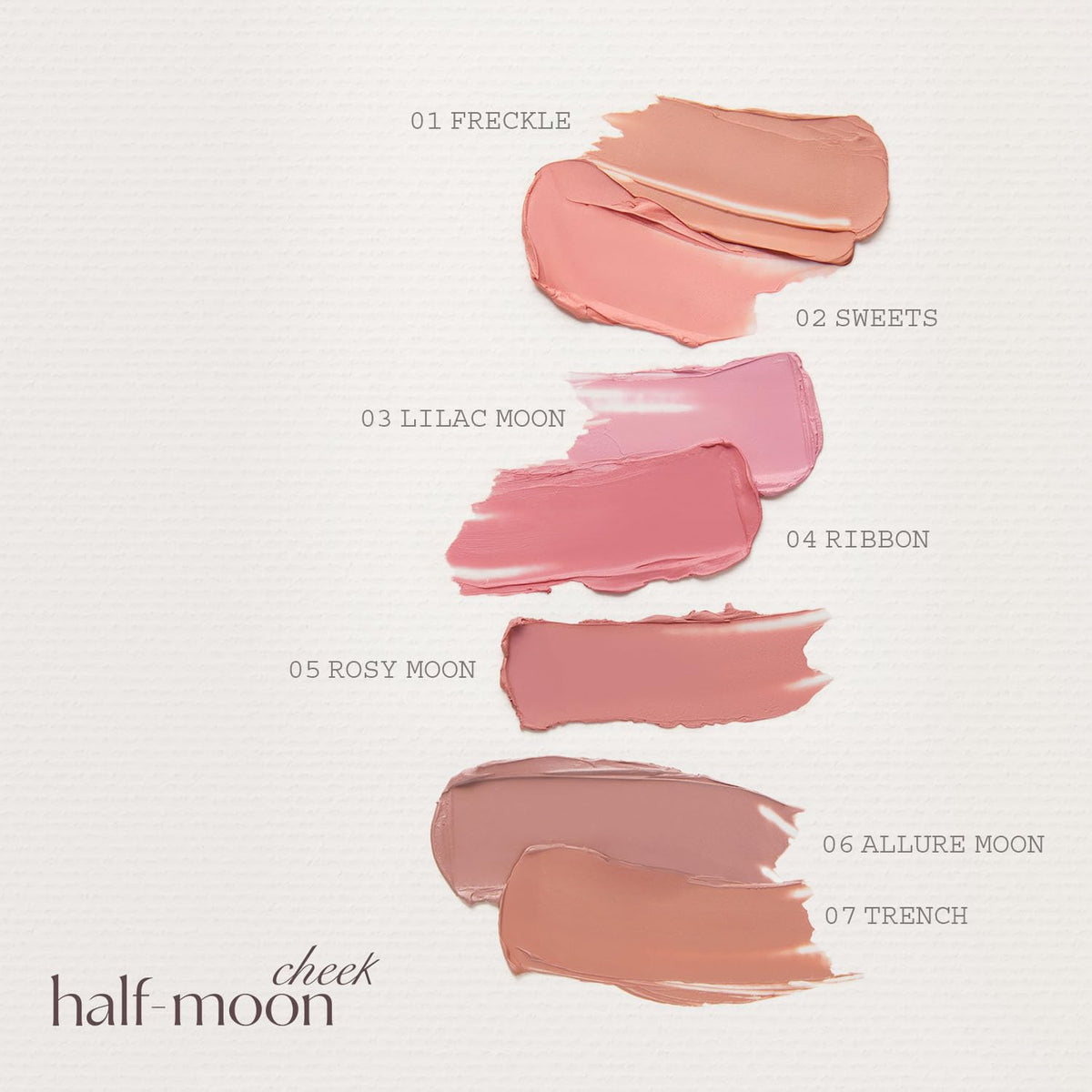 hince Half-Moon Cheek [Cream To Powder] by hince – Blush