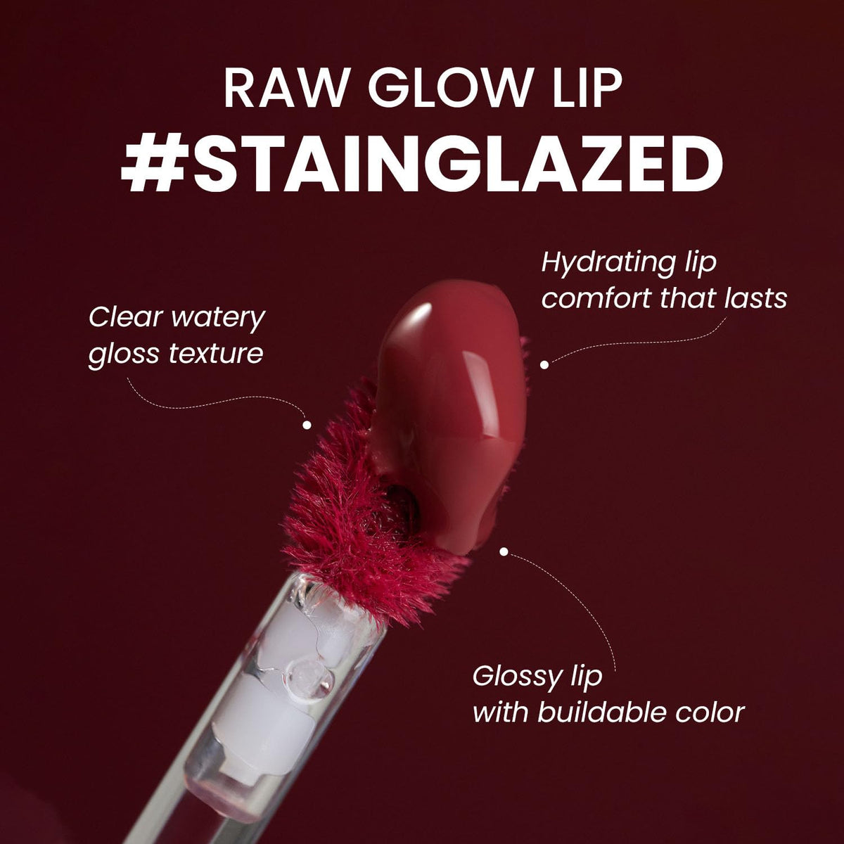 hince Raw Glow Gel Tint by hince – Lip Tint & Stain