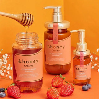 &Honey Creamy Damage Repair Shampoo OR Conditioner 445ml - &honey | Kiokii and...