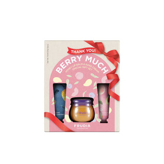 Honey Lip Balm & Hand Cream Gift Set THANK YOU BERRY MUCH 10ml+(30g*2pcs) - Frudia | Kiokii and...