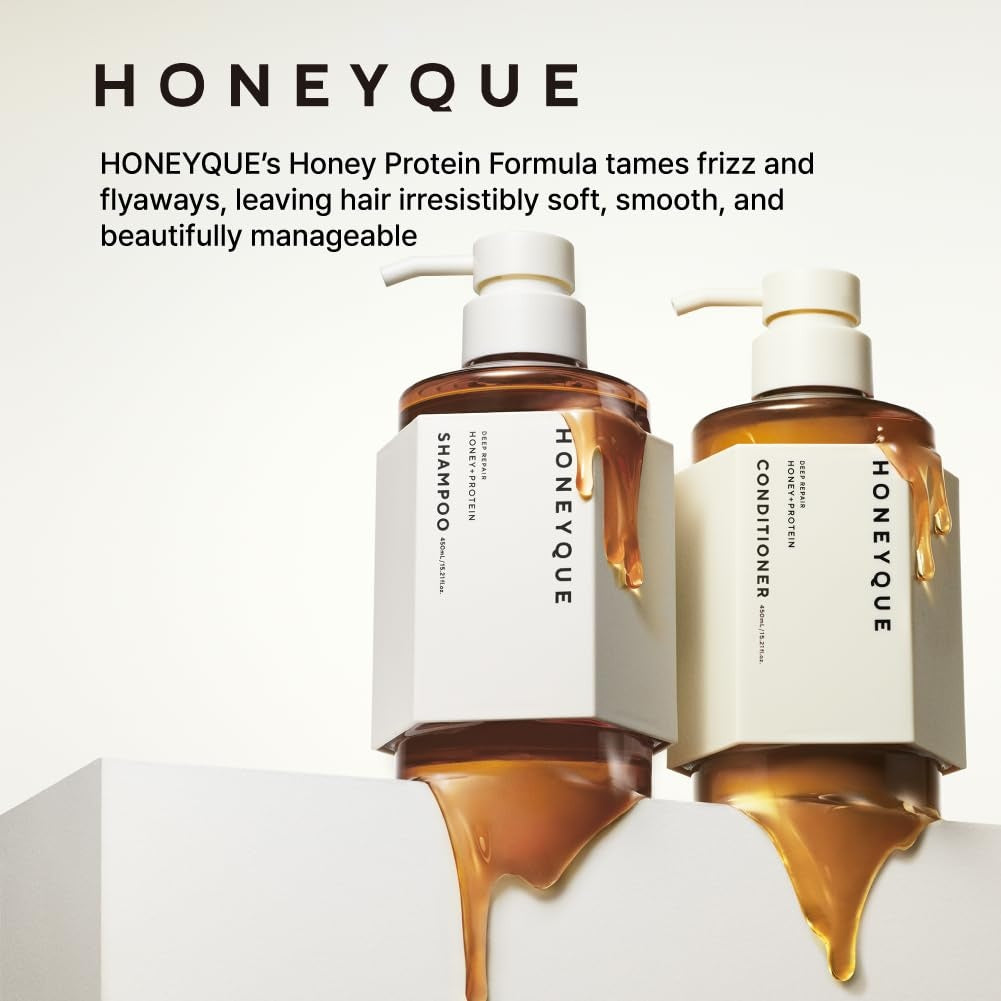 HONEYQUE Deep Repair Moist Shampoo 450ml