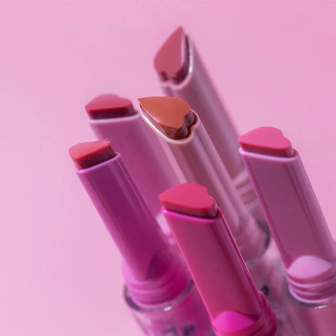 Flortte I Am Super Beauty Jelly Heart Lipstick (6 Colors) by Flortte – Lipstick