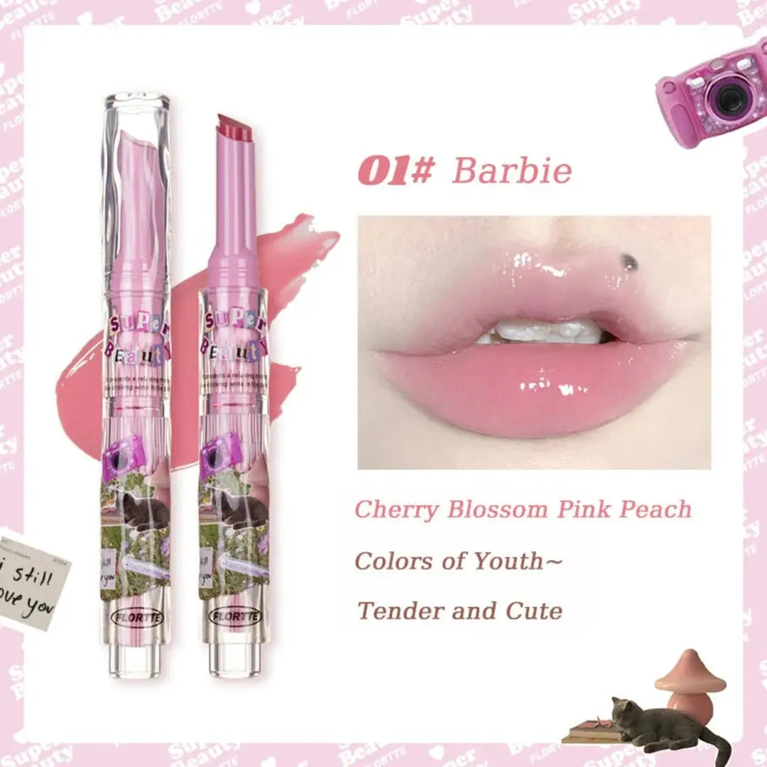 Flortte I Am Super Beauty Jelly Heart Lipstick (6 Colors) by Flortte – Lipstick