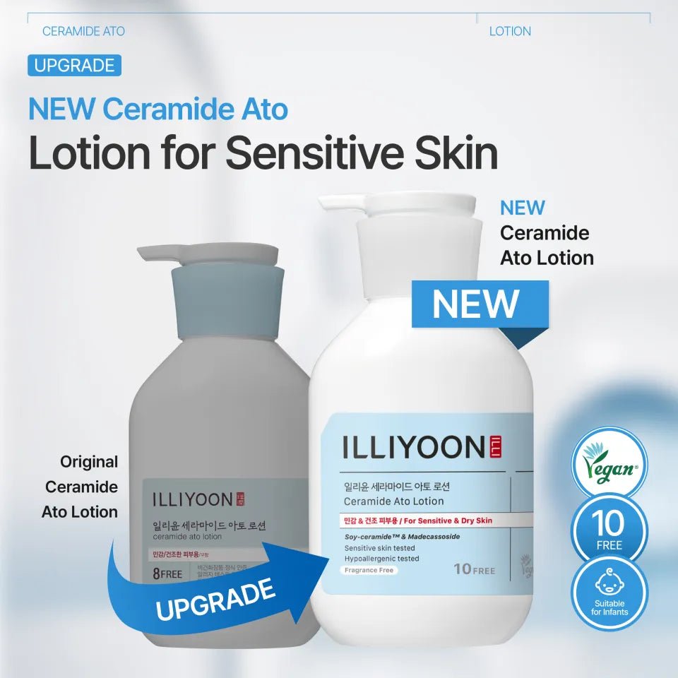 ILLIYOON Ceramide Ato Barrier Duo – Lotion & Concentrate Cream by Illiyoon – Bundle