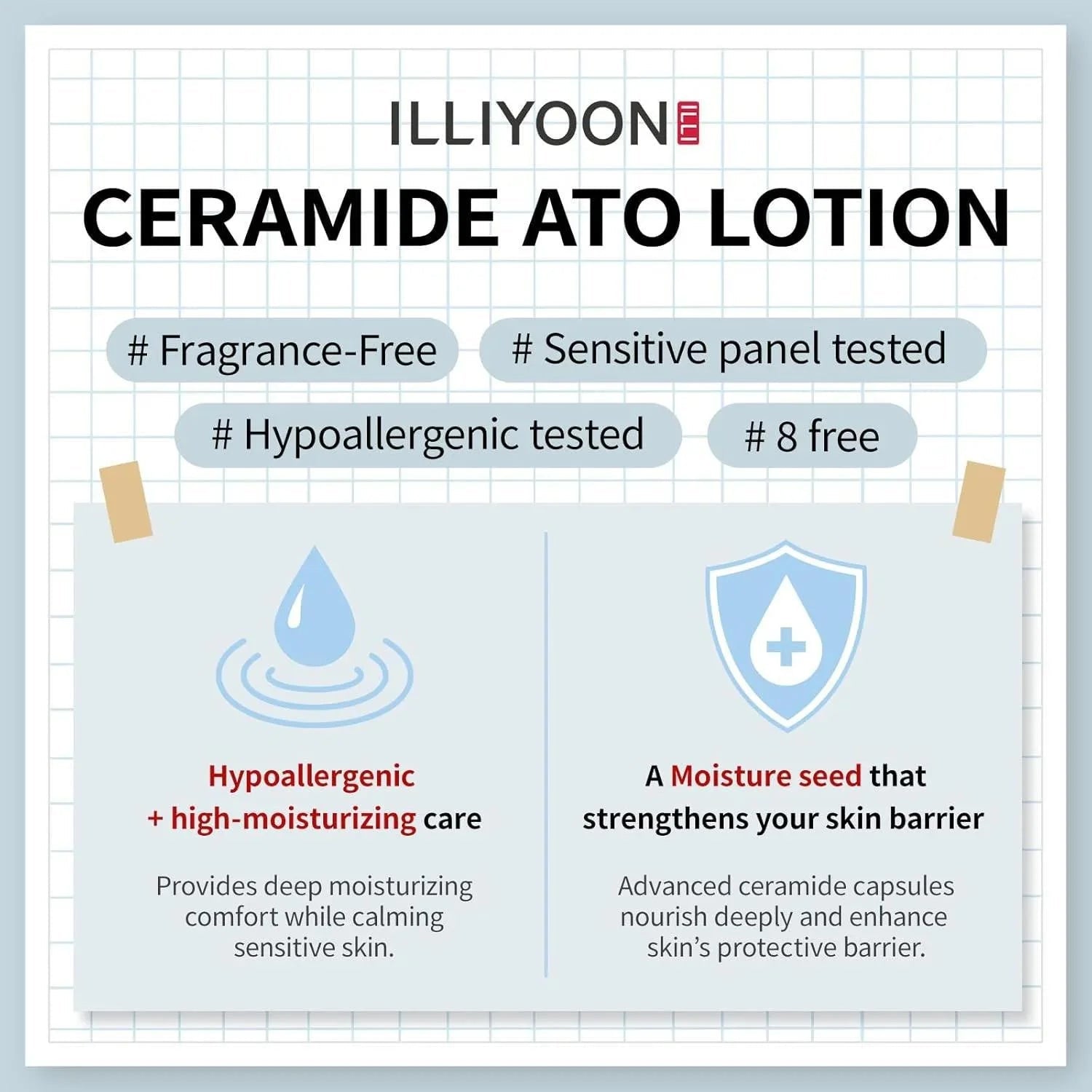 ILLIYOON Ceramide Ato Barrier Duo – Lotion & Concentrate Cream by Illiyoon – Bundle