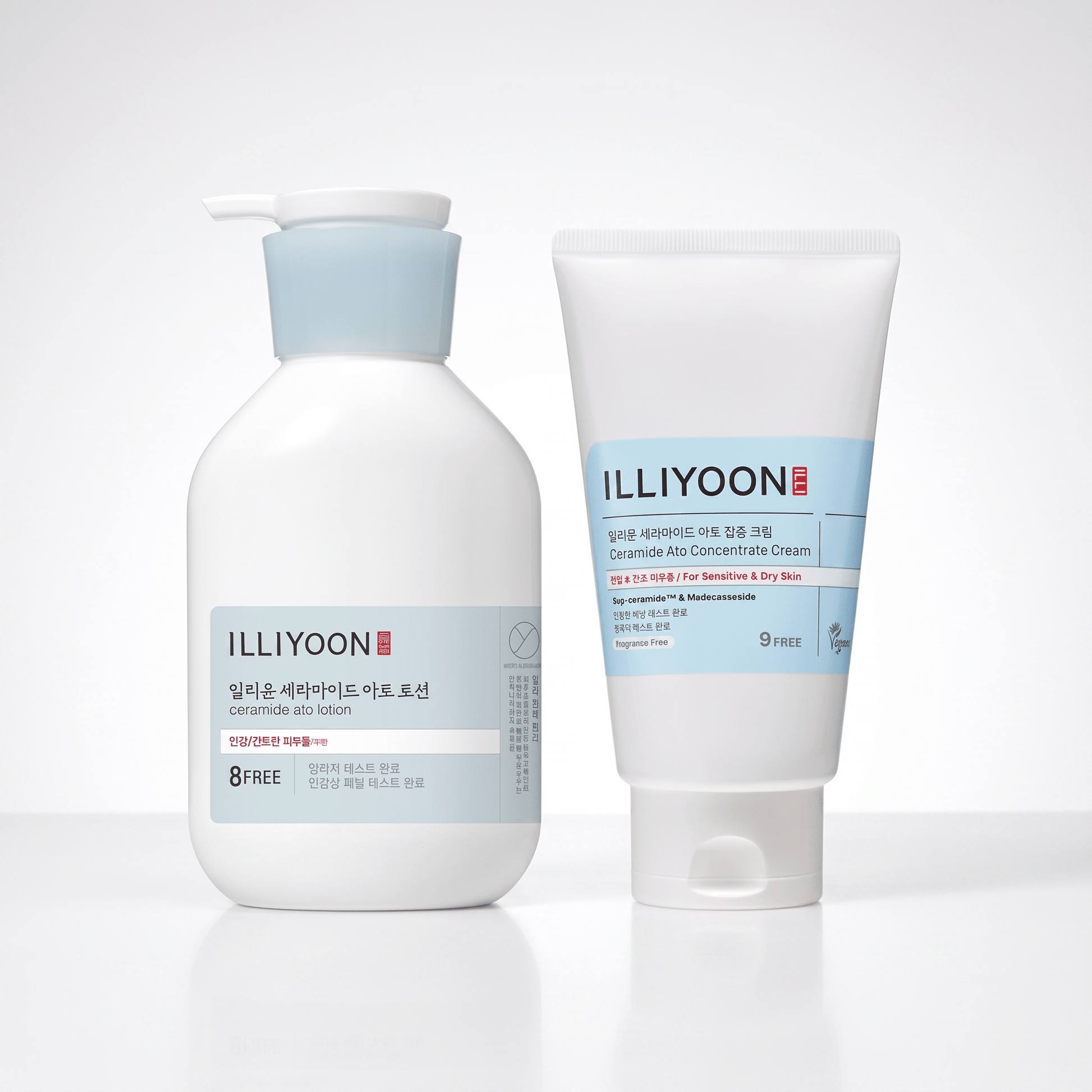 ILLIYOON Ceramide Ato Barrier Duo – Lotion & Concentrate Cream by Illiyoon – Bundle