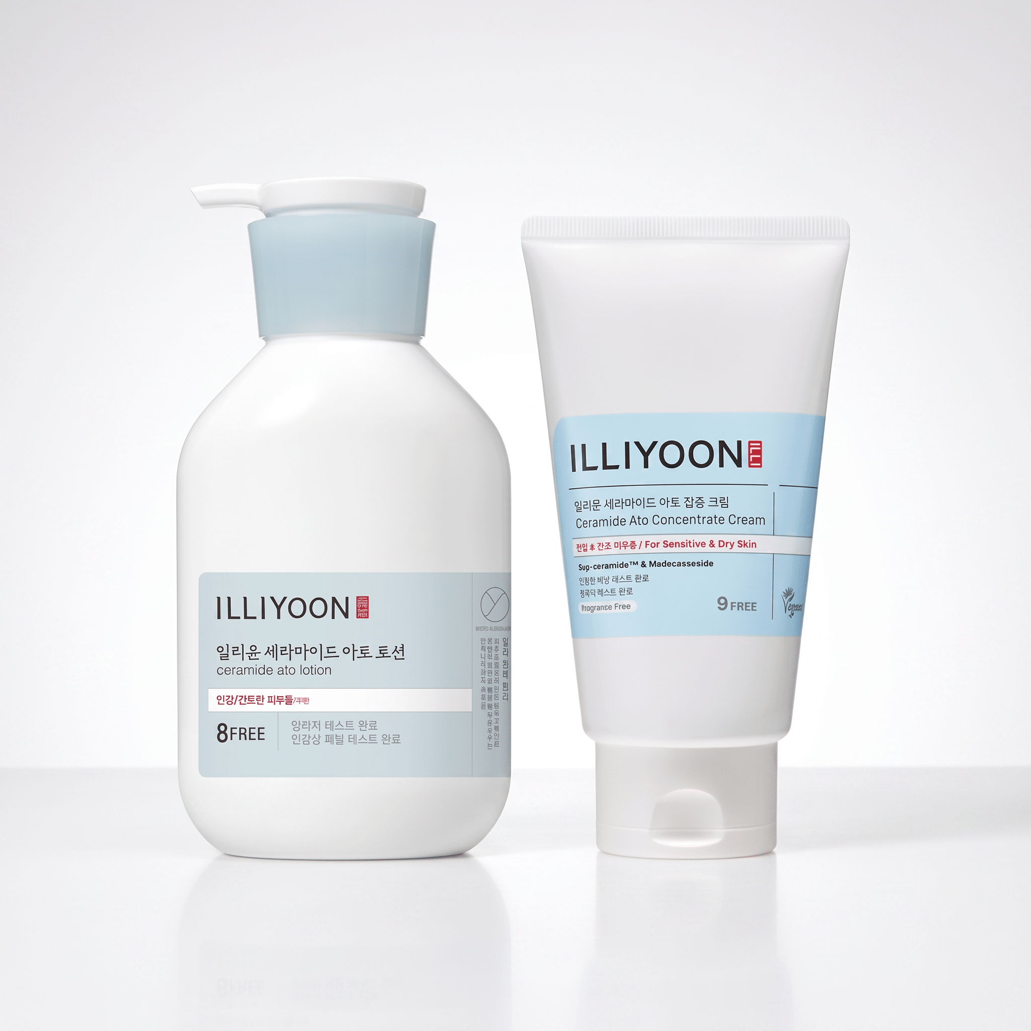 ILLIYOON Ceramide Ato Barrier Duo – Lotion & Concentrate Cream by Illiyoon – Bundle