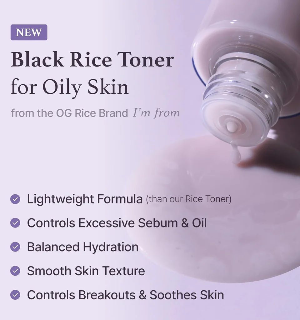 I‘m From Black Rice Toner 150ml by I'm From – Toner & Essence
