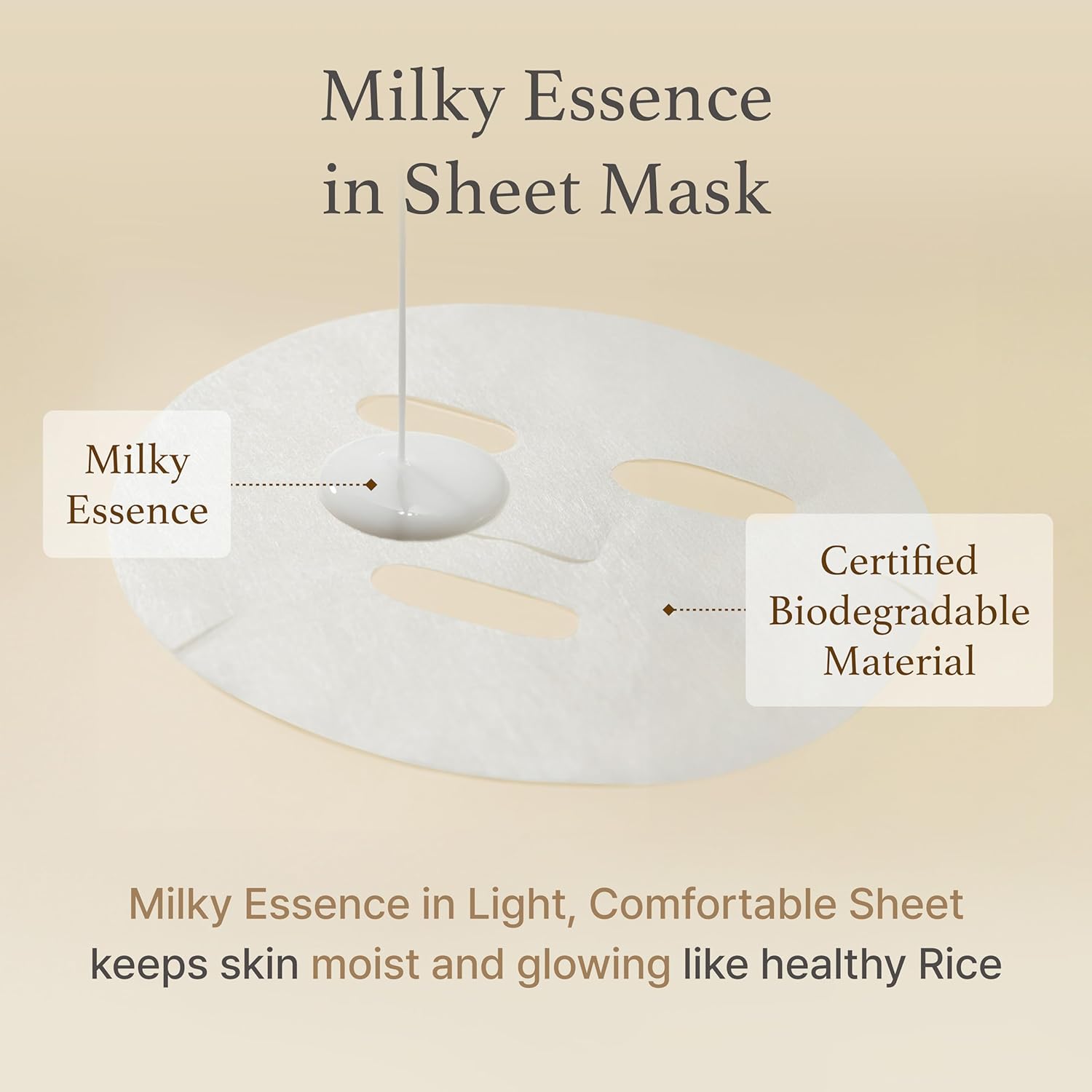 IM FROM Rice Sheet Mask 1pc by I'm From – Sheet Mask