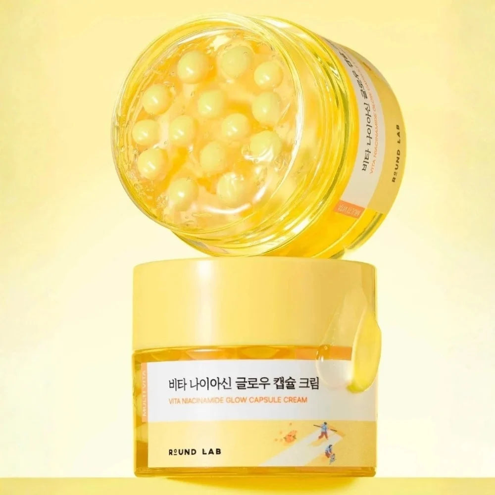 ROUND LAB Crème Capsule Éclat à la Niacinamide Vitamine 50ml