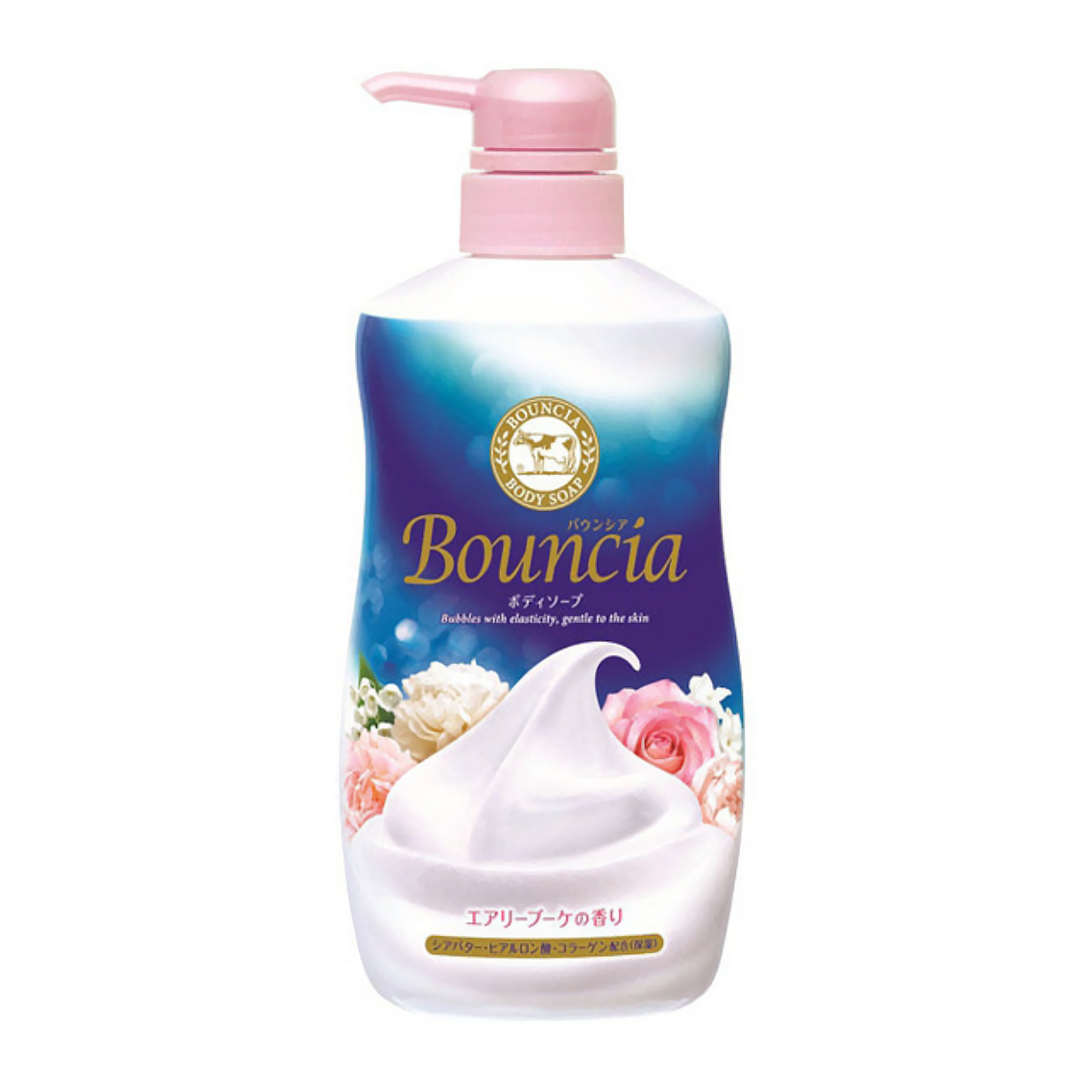 Cow Brand Bouncia Body Wash 480ml (2 Sizes) Kiokii and...
