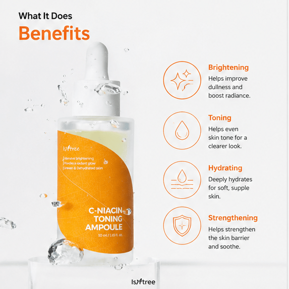 Isntree C - Niacin Toning Ampoule 50ml by Isntree – Serum & Ampoule
