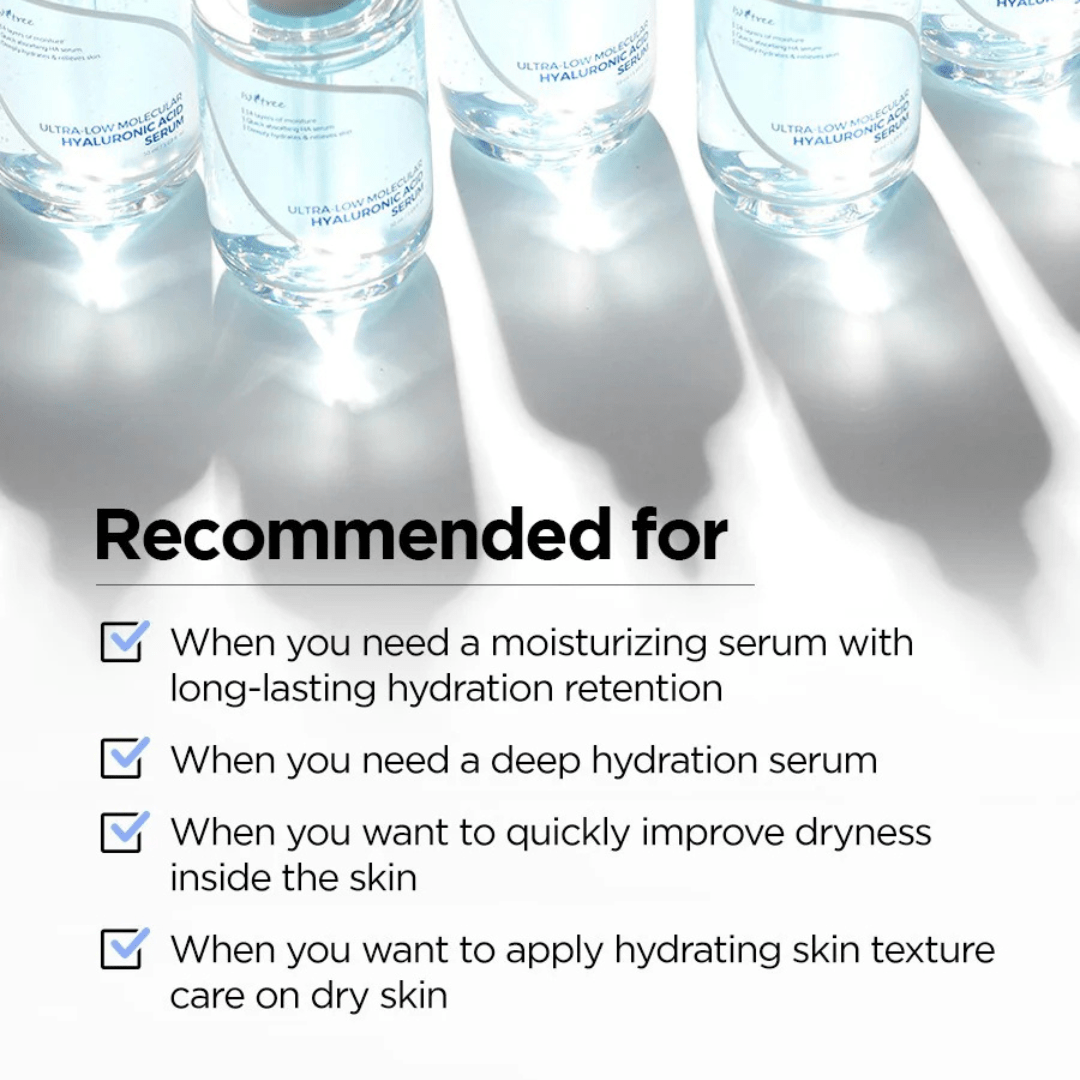 ISNTREE Ultra - Low Molecular Hyaluronic Acid Serum 50ml by Isntree – Serum & Ampoule