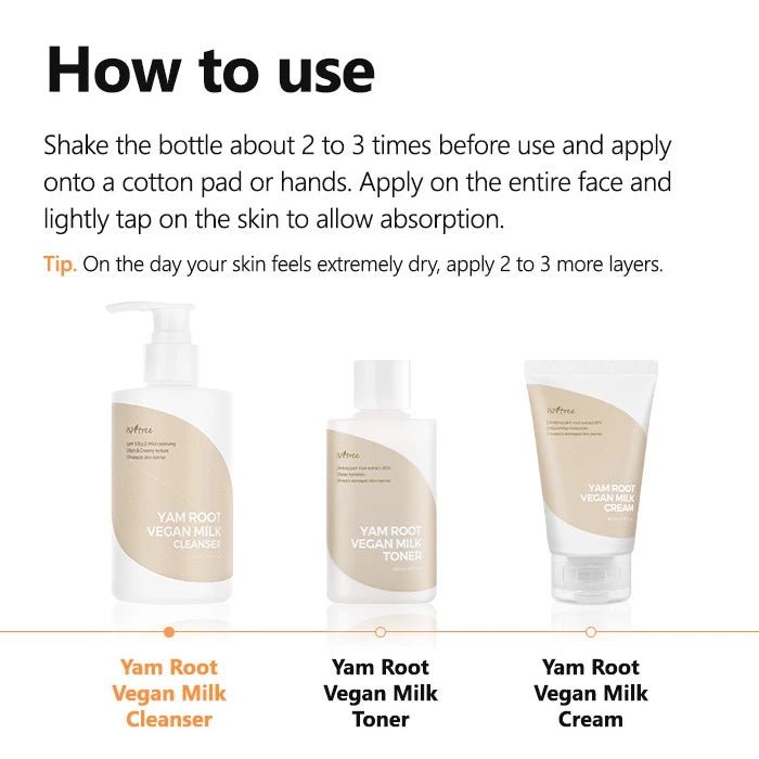 Isntree Yam Root Vegan Milk Toner 200ml by Isntree – Toner & Essence