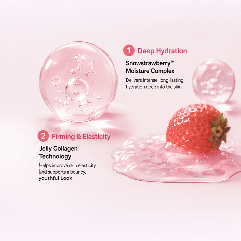 ISOI Hyal Snow Strawberry Jelly Mask by Isoi – Sheet Mask