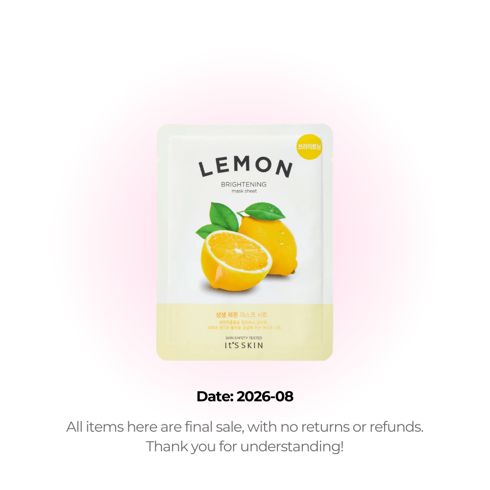 It'S SKIN The Fresh Mask Sheet Lemon (Clearance) by It's Skin – Sheet Mask