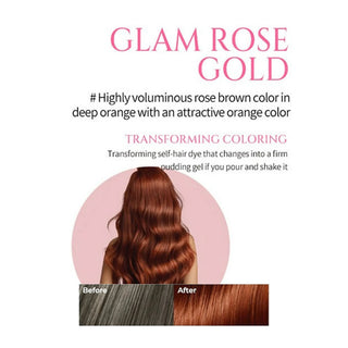 Jennyhouse Salon Code Glam Hair Color Glam Rose Gold 70ml x 2 by Jennyhouse – Hair Color photo