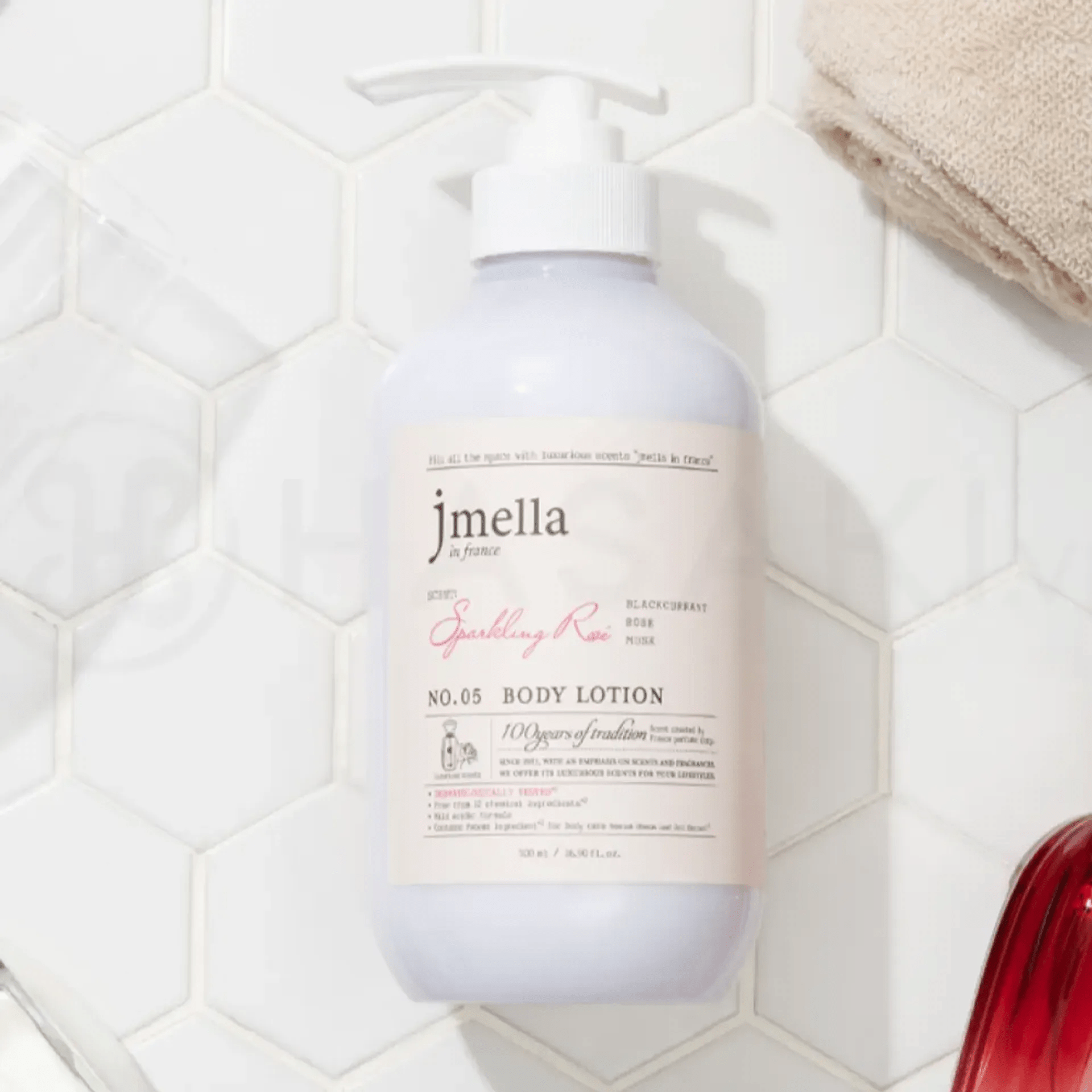 Jmella in France 05 Sparkling Rosé Body Lotion 500ml by jmella – Body Lotion