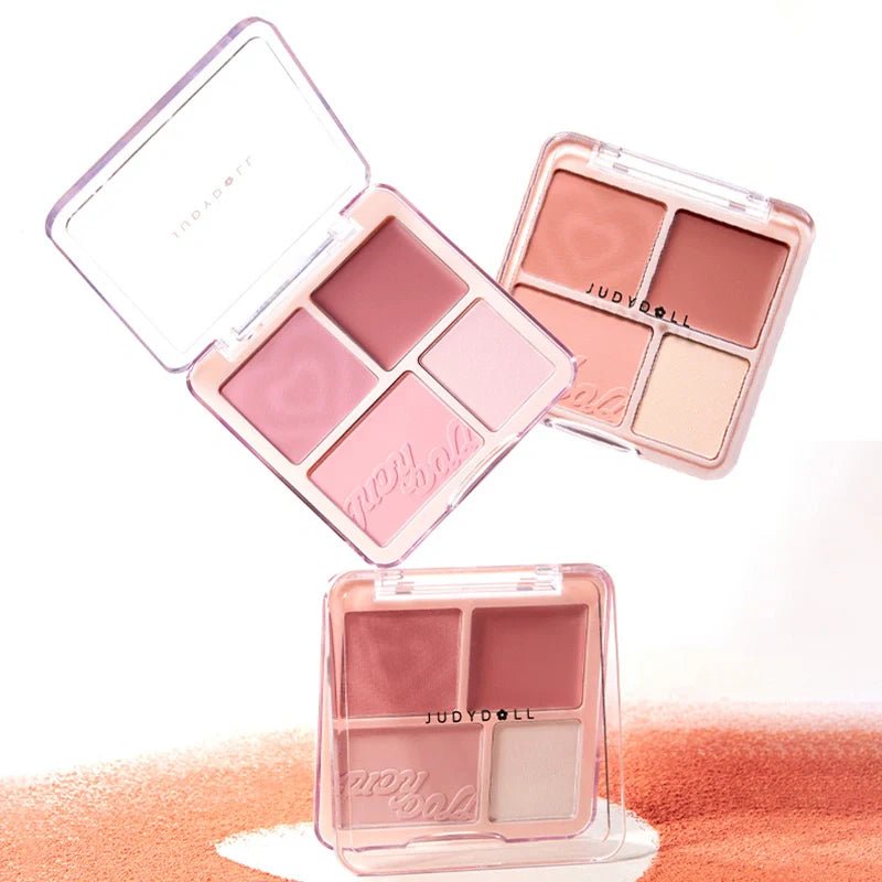 Judydoll 2 in 1 Blush Highlight Palette (3 Shades) by Judydoll – Blush