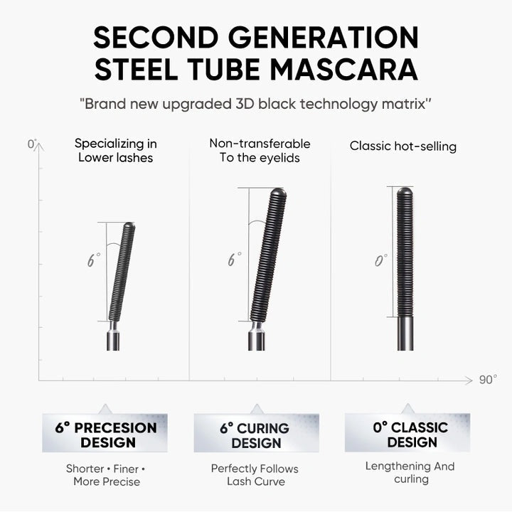 Judydoll Fine Curling Mascara 6° Precision Design - Large Volume by Judydoll – Mascara