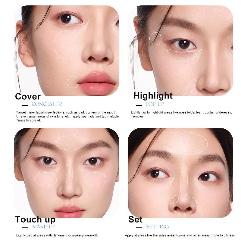 Judydoll Glazed Beauty Monochromatic Highlighter (2 Shades) by Judydoll – Contour & Highlighter