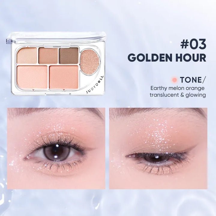 Judydoll Multi-Use 6-Color Palette by Judydoll – Eye Shadow