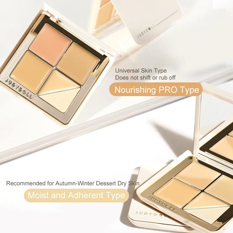 Judydoll Traceless Cloud Touch Concealer Palette (3 Shades) by Judydoll – Concealer