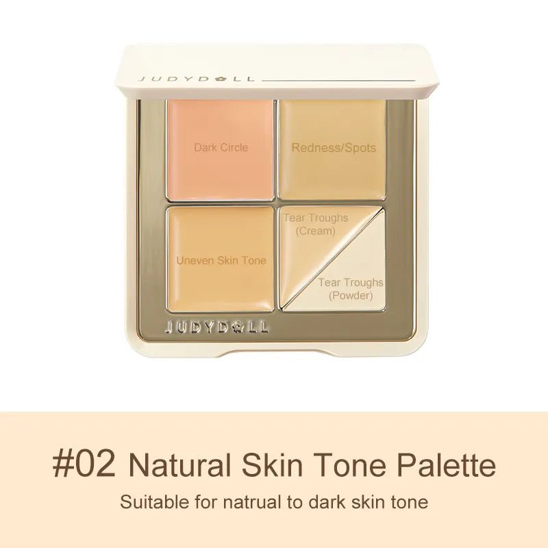 Judydoll Traceless Cloud Touch Concealer Palette (3 Shades) by Judydoll – Concealer