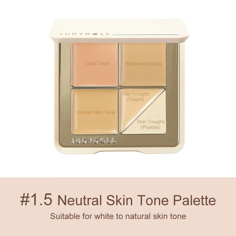 Judydoll Traceless Cloud Touch Concealer Palette (3 Shades) by Judydoll – Concealer