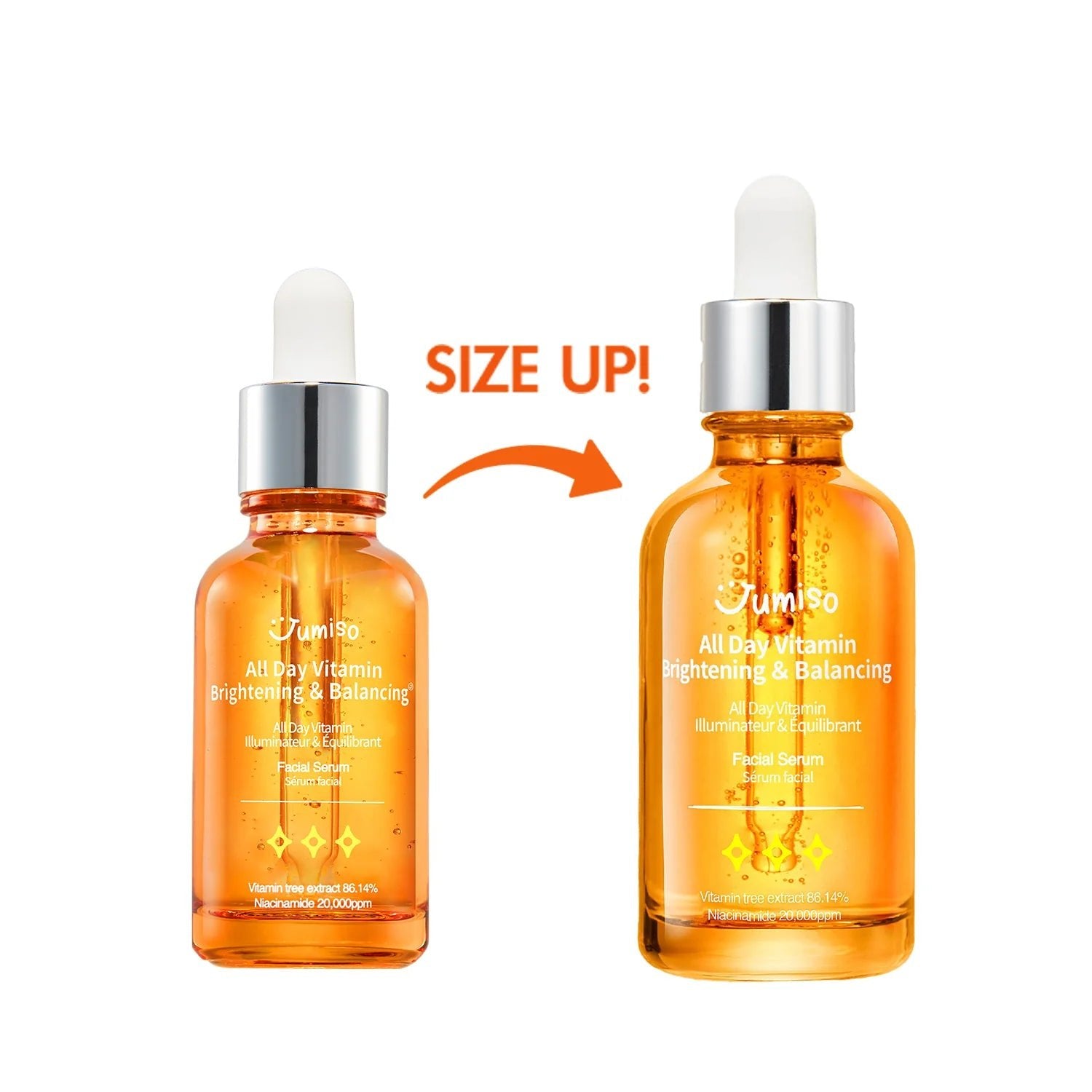 JUMISO All Day Vitamin Brightening & Balancing Facial Serum 30ml by Jumiso – Serum & Ampoule