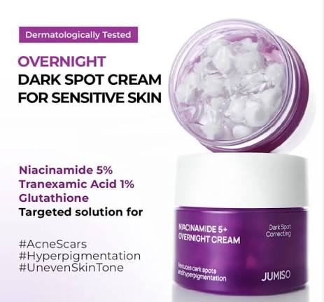 Jumiso Niacinamide 5+ Overnight Cream 50ml by Jumiso – Lotion & Cream