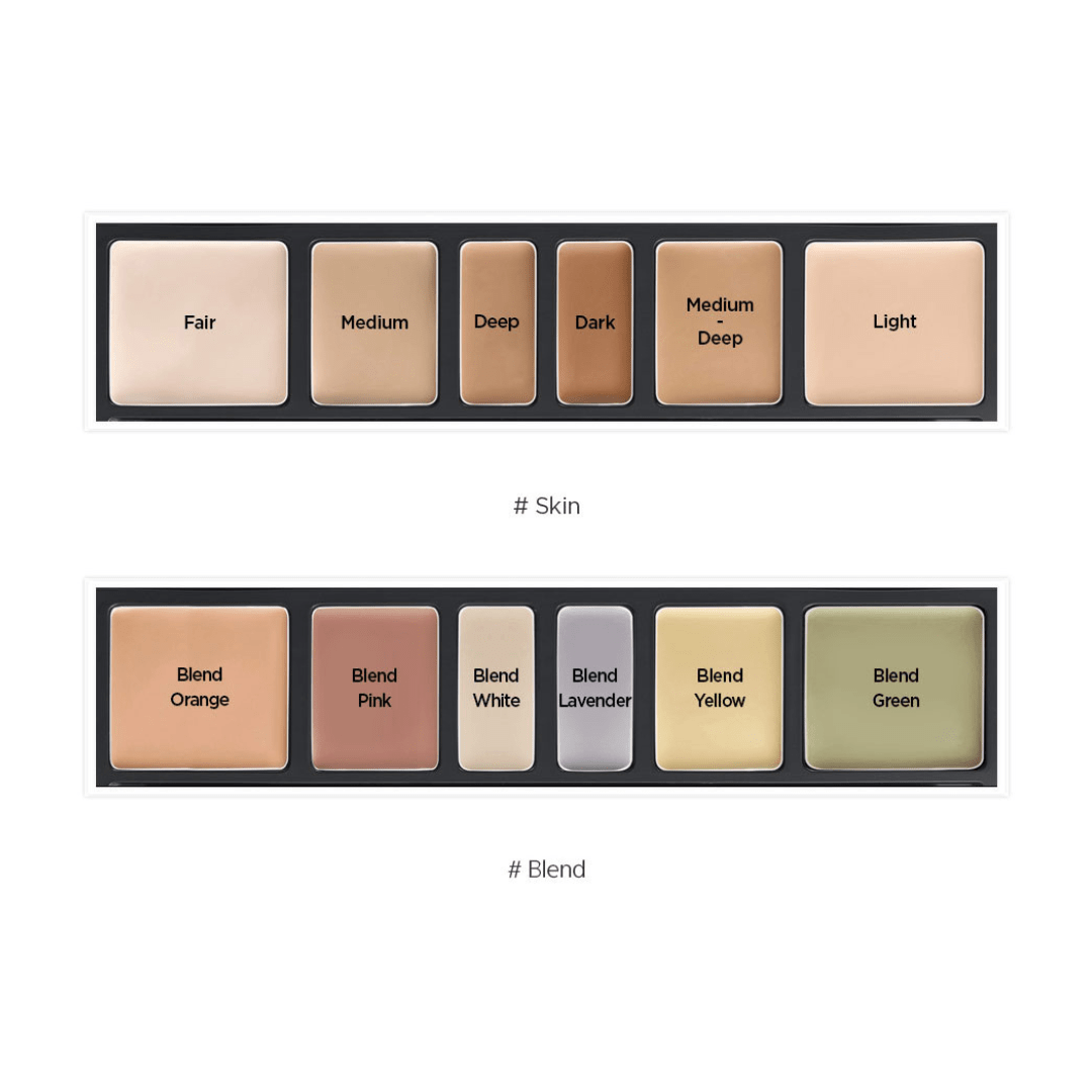 JUNGSAEMMOOL Artist Concealer Palette 6.6g (2 Shades) by JungSaemMool – Concealer