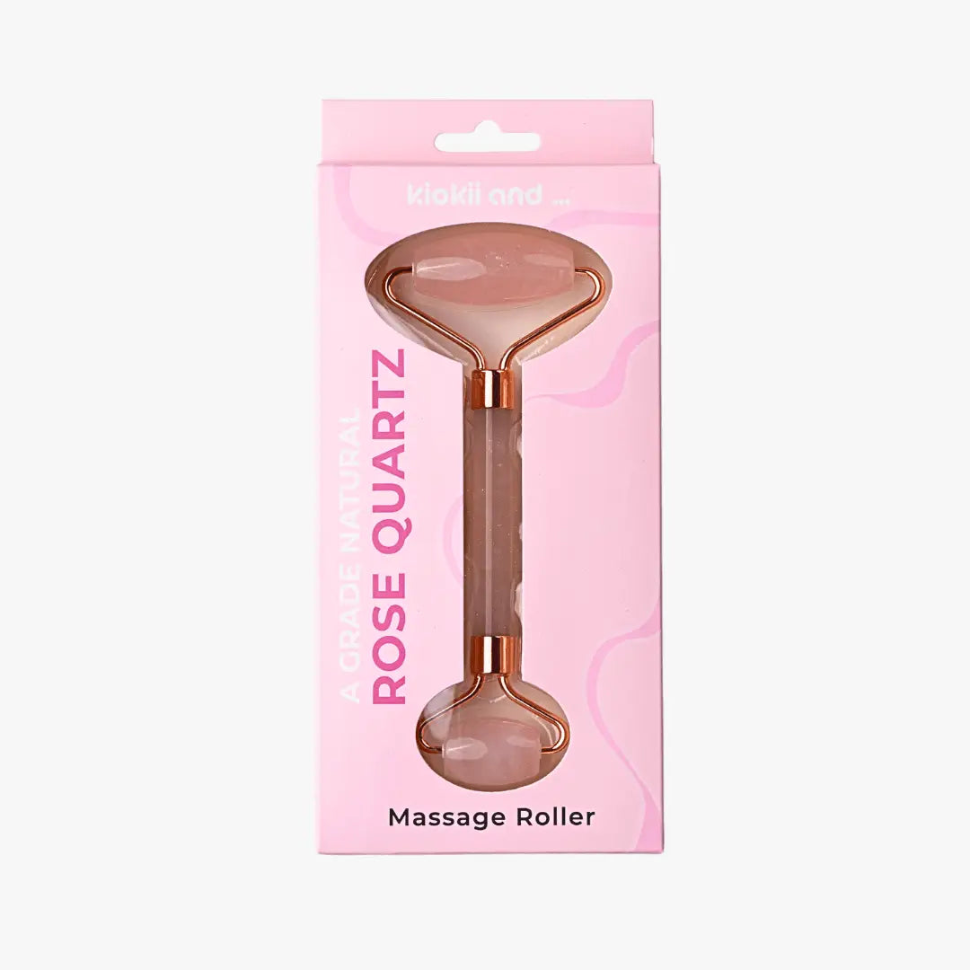 Kiokii Natural Rose Quartz Massage Roller by Kiokii and... – Body Care Tool