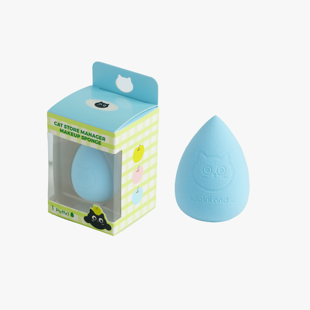Kiokii Cat Store Manager Makeup Sponge 1pc by Kiokii and... – Foundation Tools