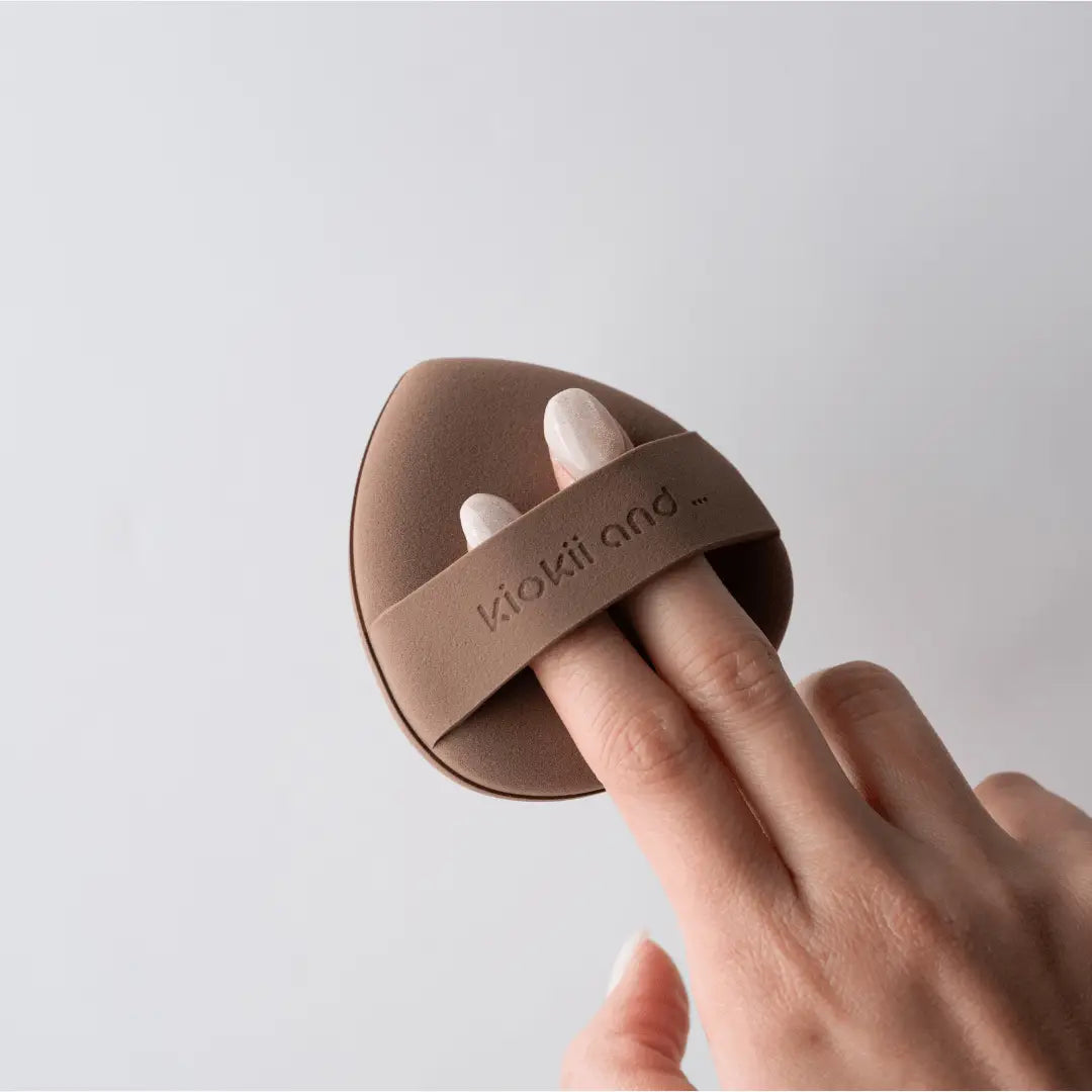 Kiokii Choco Marshmallow makeup puff set Powder Puff (set of 2) by Kiokii and... – Foundation Tools