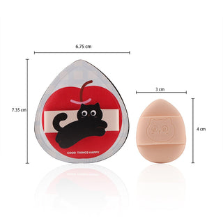 Kiokii Cute Cat Pattern Makeup Puffs Set 3pcs by Kiokii and... – Foundation Tools photo