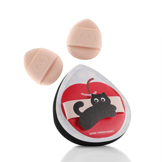 Kiokii Cute Cat Pattern Makeup Puffs Set 3pcs by Kiokii and... – Foundation Tools photo